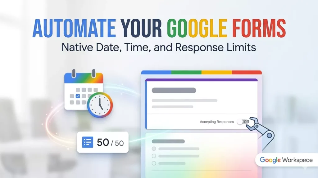 automate Google Forms deadlines